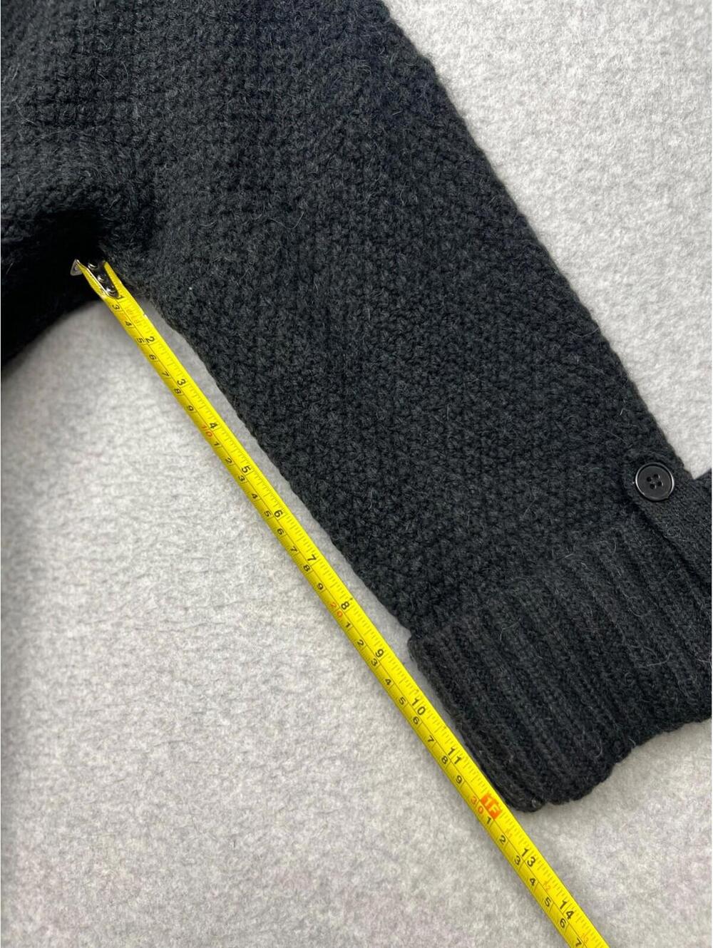 Talbots Chunky Thick Knit Sweater Ribbed Cable Turtleneck Wool Alpaca Petites S - Picture 9 of 11
